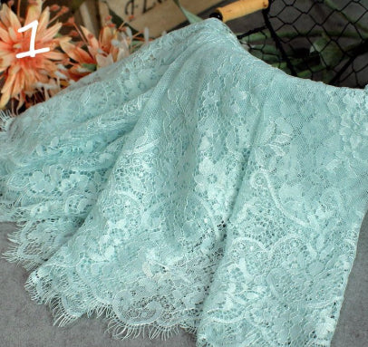 Wimpernspitze aus Mesh-Gewebe, 3 Meter
