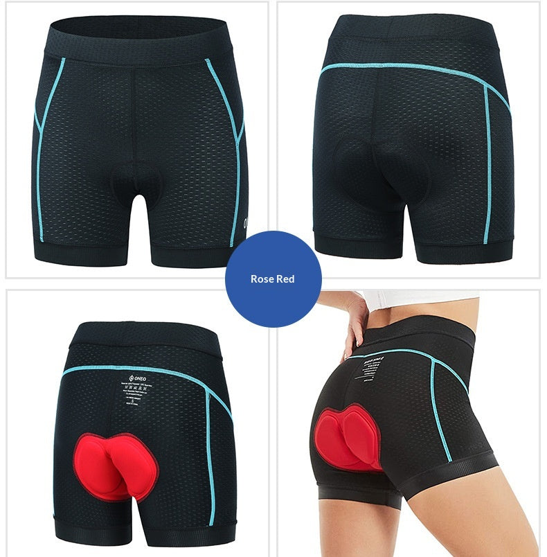 Damen Radhose mit Polster