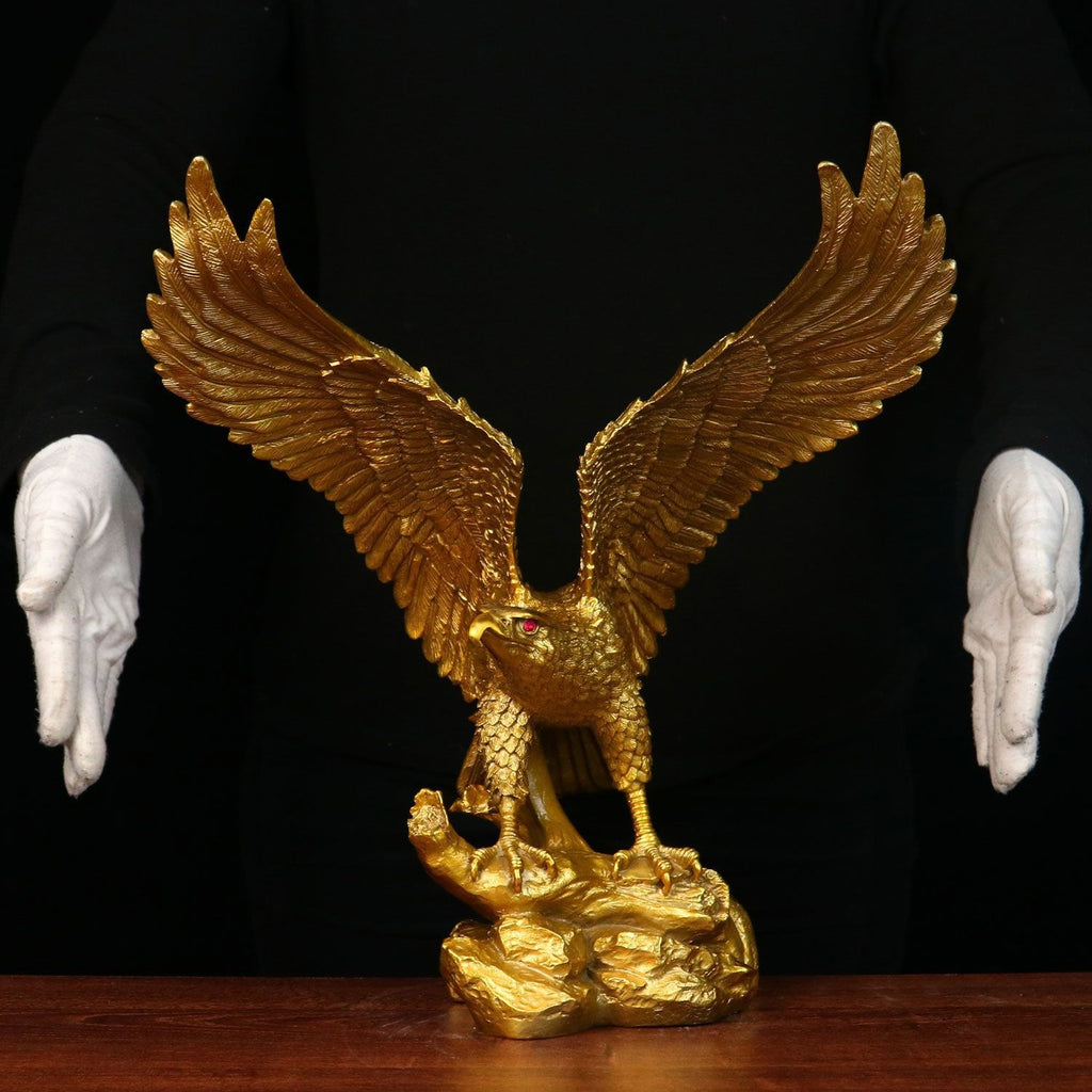 Bronze Adler Figur – Symbol grosser Ambitionen
