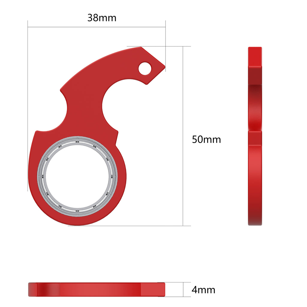 Fidget Spinner Schlüsselanhänger – der Stresskiller