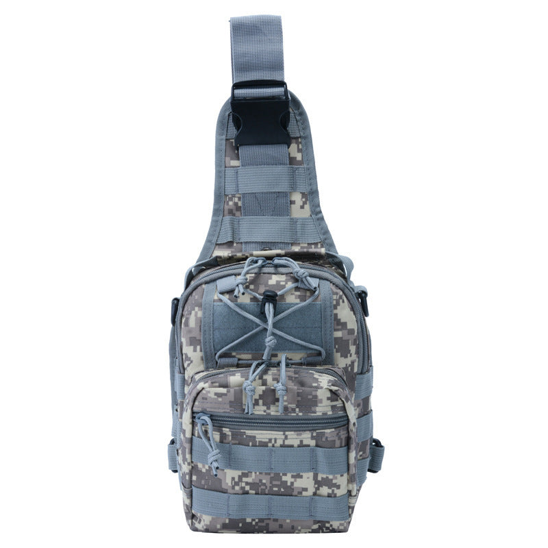 Oxford-Leinen Camouflage Schultertasche – Bild 13 | LuxeStyle