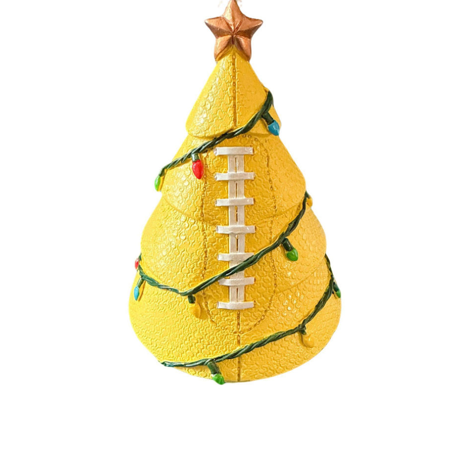 Rugby Weihnachtsbaum aus Harz 15 cm – Bild 5 | LuxeStyle