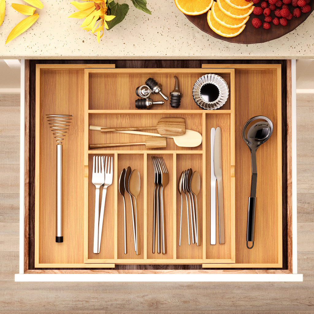 Ausziehbarer Organizer für Küchenutensilien – Bild 7 | LuxeStyle