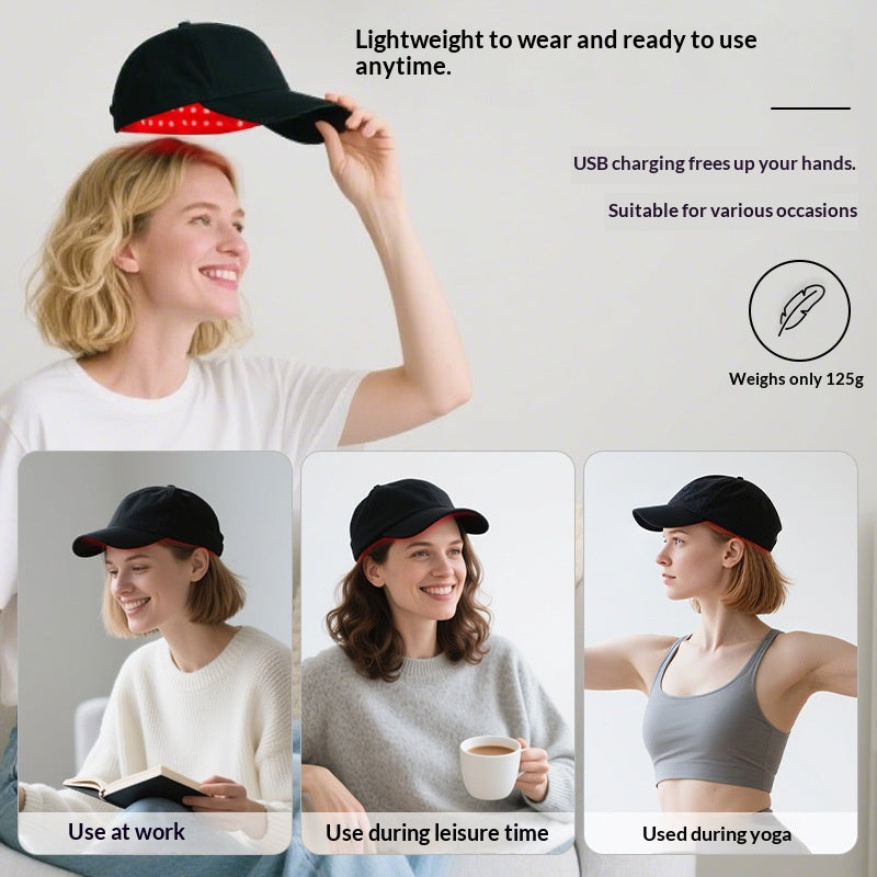 LED Rotlicht Haarpflegekappe – Bild 10 | LuxeStyle