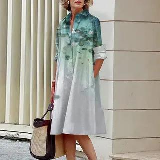 3D Digital-Print Kleid für Damen – Bild 8 | LuxeStyle