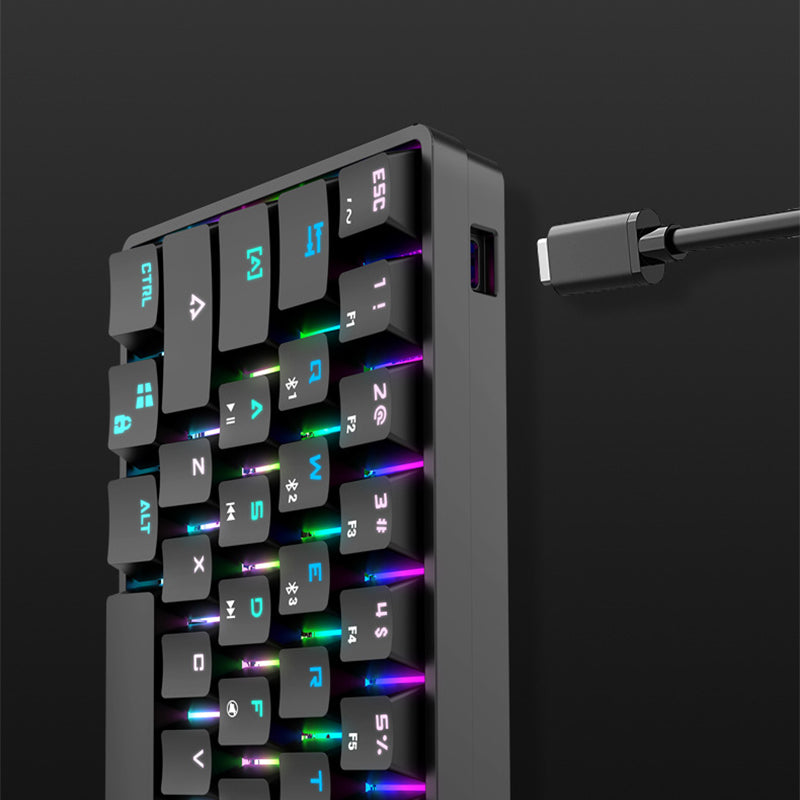 Kabellose Bluetooth-Tastatur mit PBT-Tasten