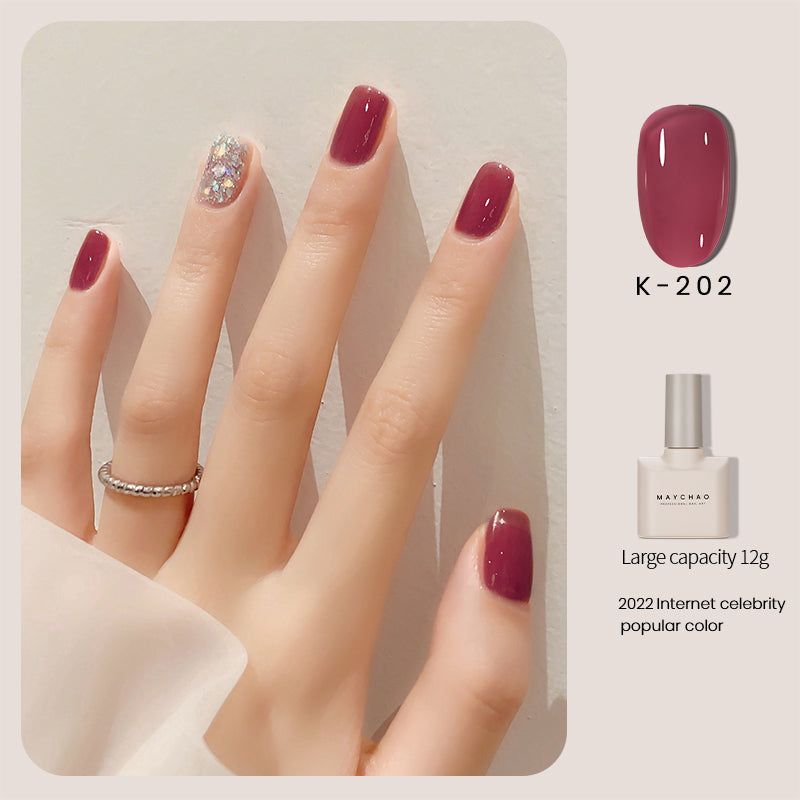 Transparent Jade Fat Ice Nagellack Nude – Bild 3 | LuxeStyle