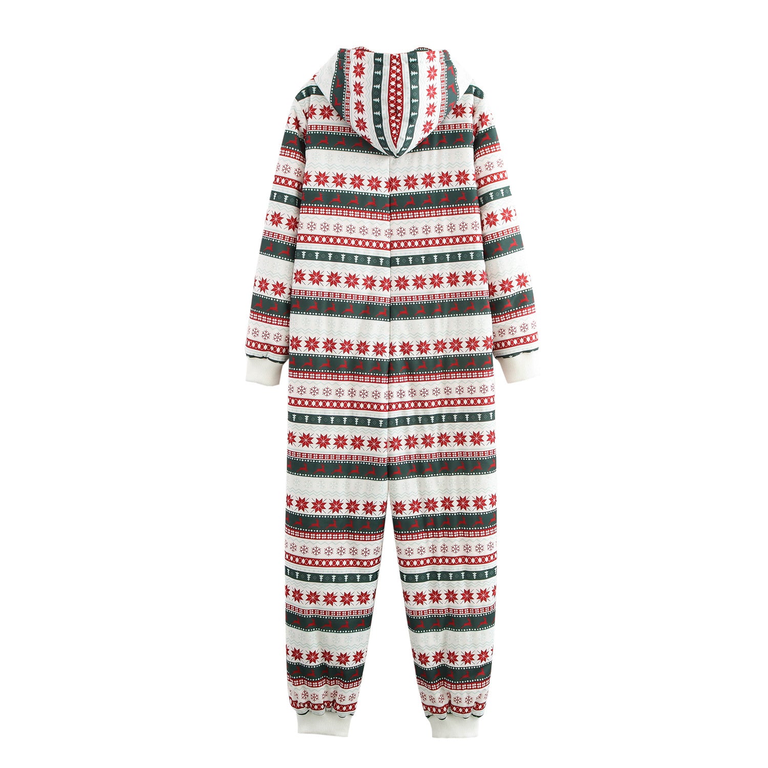 Klassischer Jumpsuit mit Weihnachtsmuster