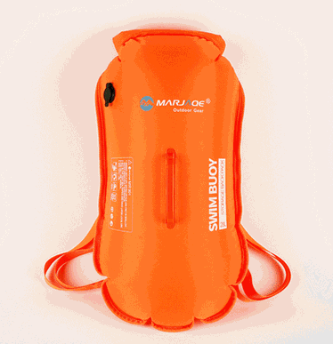 Schwimmboje mit Doppelairbag & Rucksack – Bild 6 | LuxeStyle