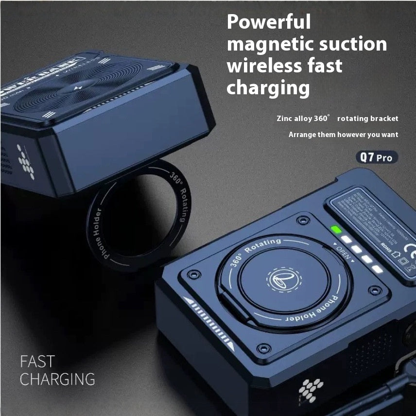 3-in-1 Powerbank mit AC-Stecker, 10'000 mAh