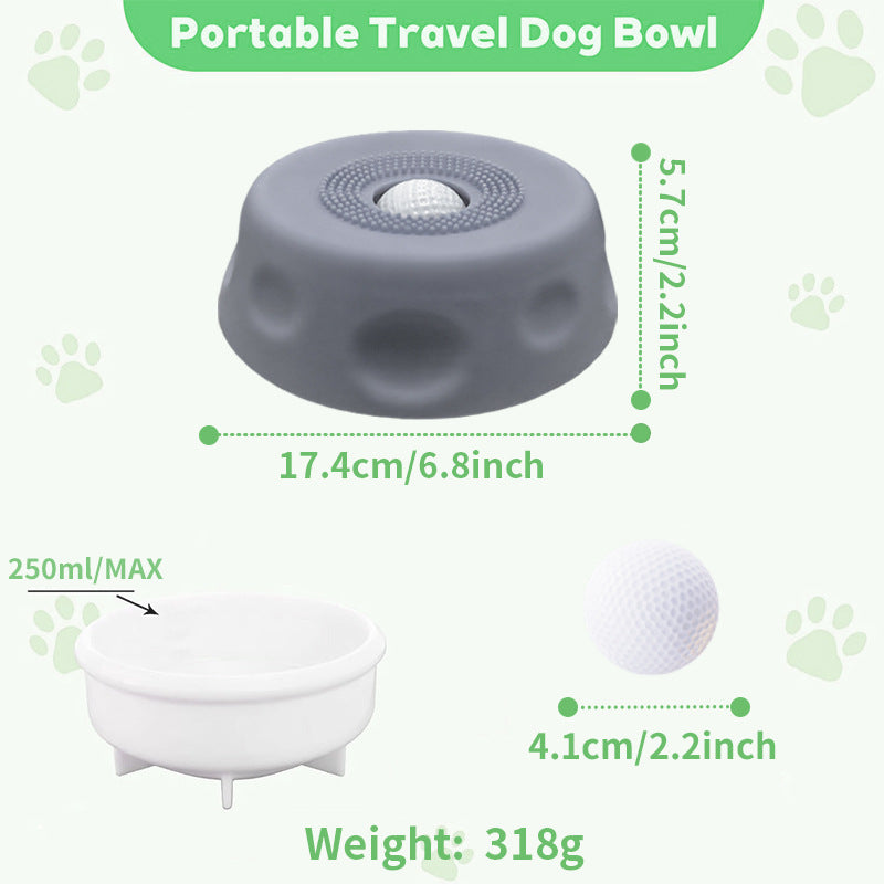 Anti-Rutsch Schleckschale für Hunde und Katzen