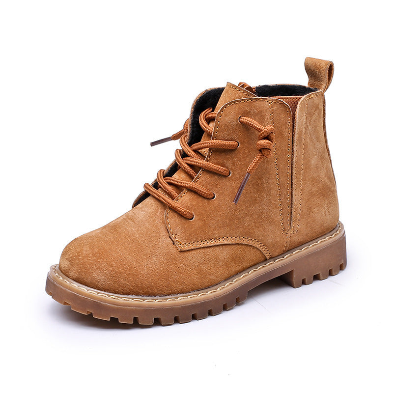 Kinder Martin Boots aus Schafleder – Bild 8 | LuxeStyle