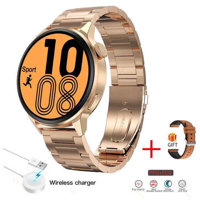 Smartwatch mit Bluetooth-Telefonie und Wireless Charging