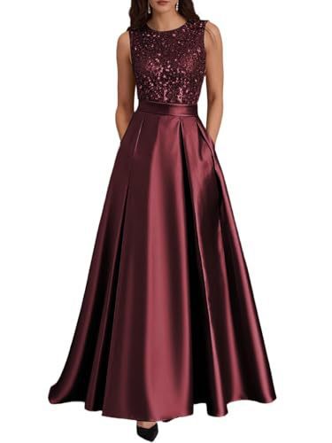 Elegantes ärmelloses Ballkleid