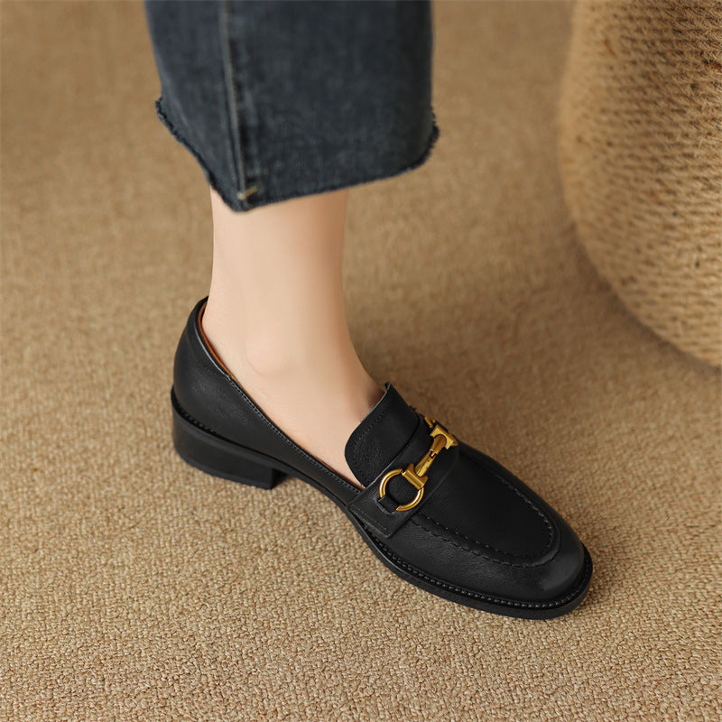 Vintage Loafer aus Leder