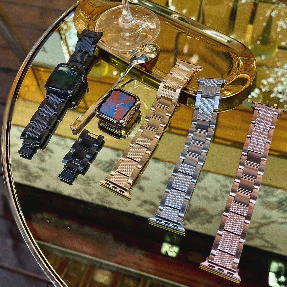 Edelstahl-Uhrarmband für Apple Watch – Bild 2 | LuxeStyle