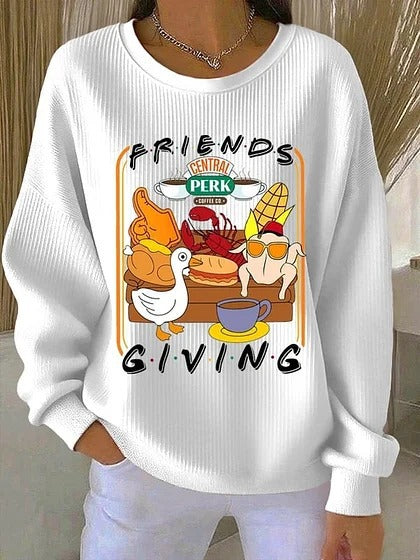 Weihnachts-Style Bequem Damenpullover