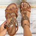 Sandalen mit Blumen & Strass, Gr. 35-45 – Bild 14 | LuxeStyle