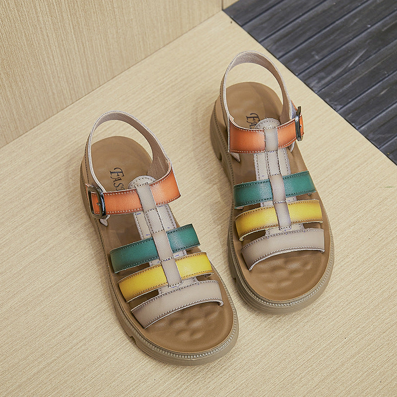 Damen Sandalen mit weicher Sohle – Bild 6 | LuxeStyle