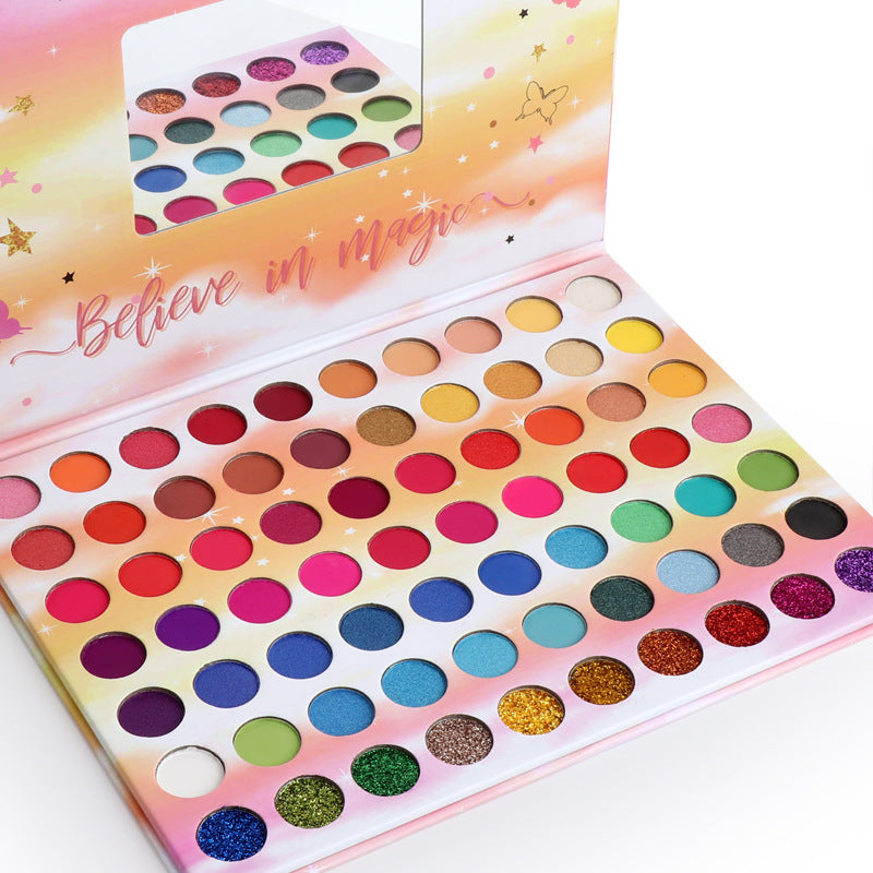 Matte Glitzer Metallic Augenstiftpalette – Bild 5 | LuxeStyle