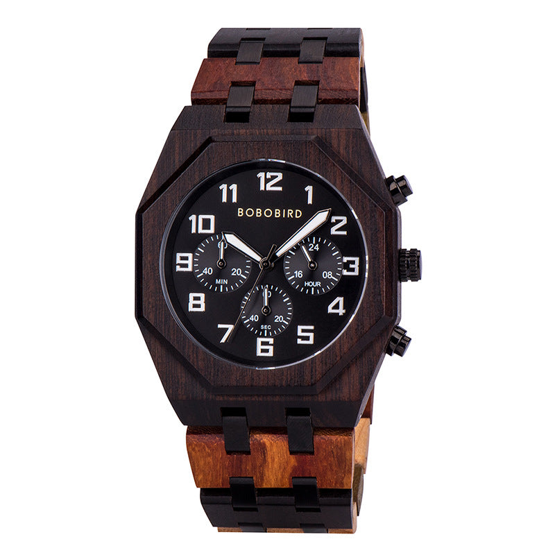 Holz-Armbanduhr