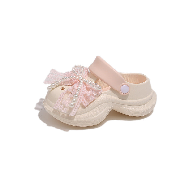 Kinder-Badesandalen mit Schleife