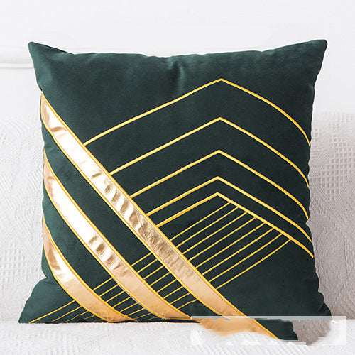 Goldenes Plüschkissen mit Quasten – Bild 11 | LuxeStyle