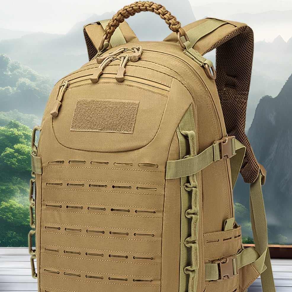Taktischer Outdoor-Rucksack in Schwarz – Bild 8 | LuxeStyle