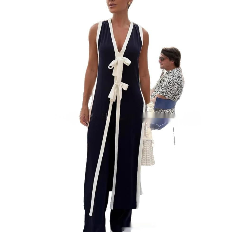 Farbblock-Dress