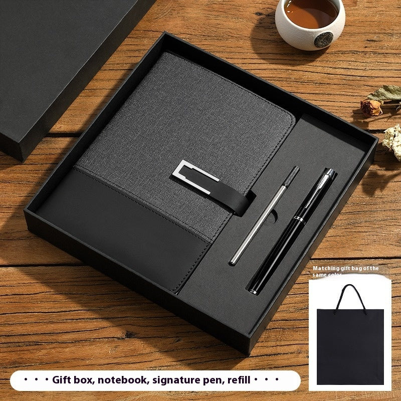 Notizbuch mit PU-Lederhülle – Bild 3 | LuxeStyle