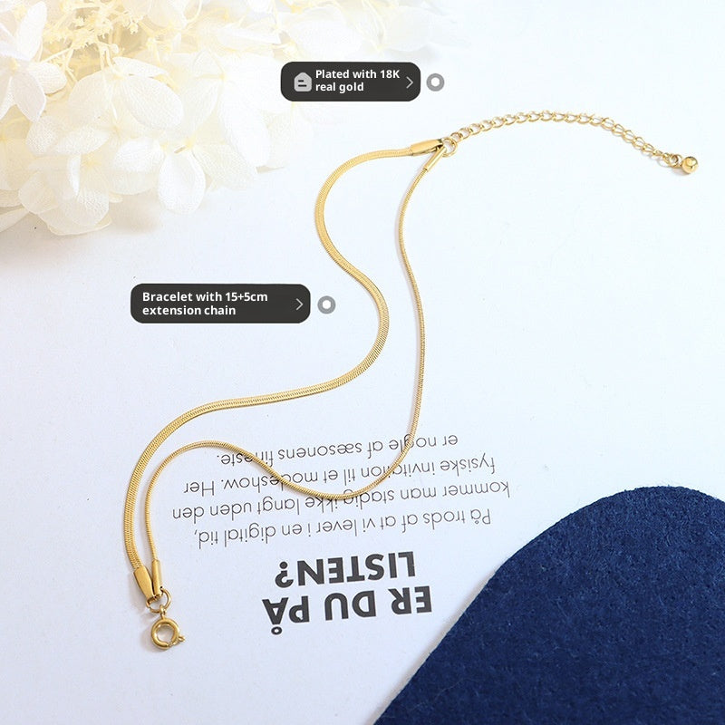 Doppellagiges Kettchen-Armband