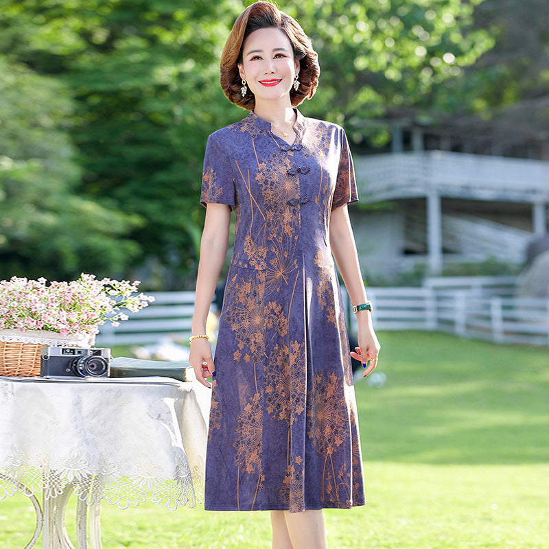 Elegantes Kurzarmkleid für Damen