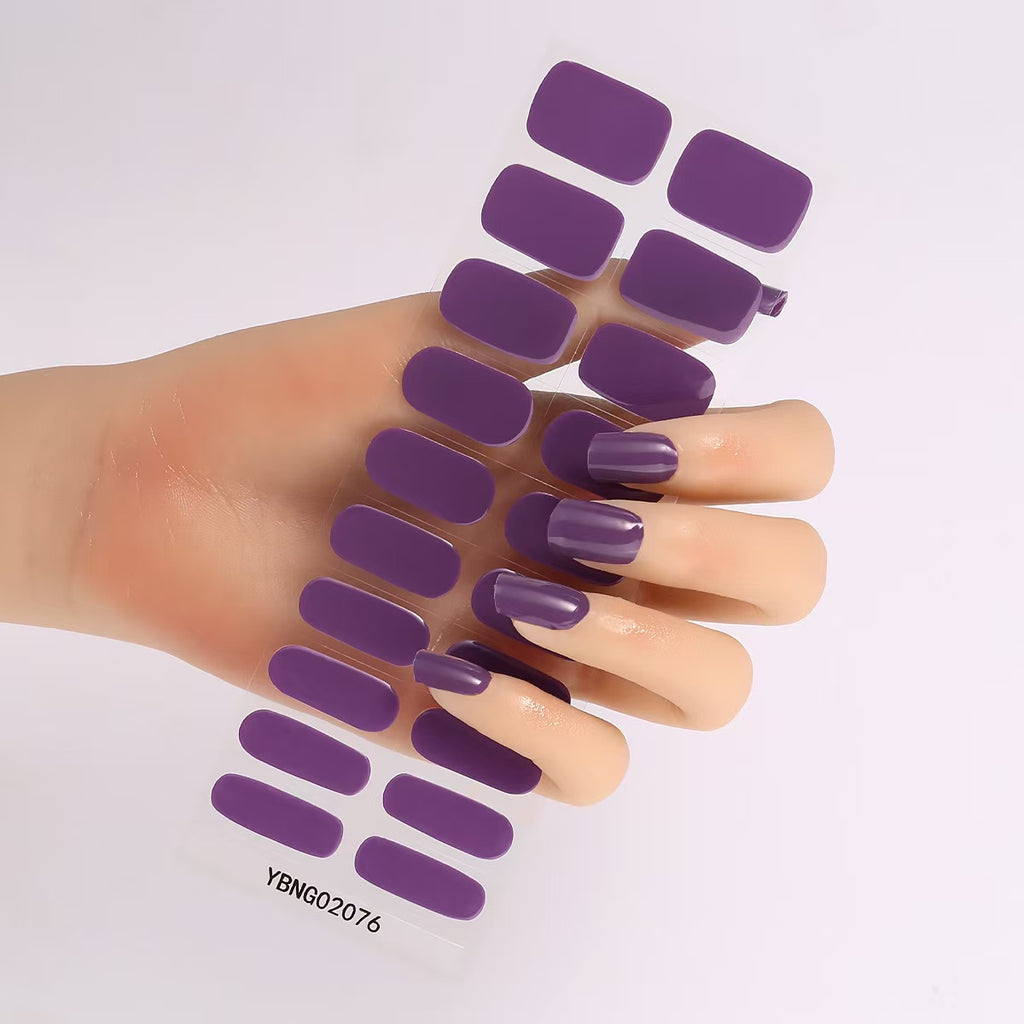 Semi-Cured Gel-Nagelsticker – Bild 4 | LuxeStyle