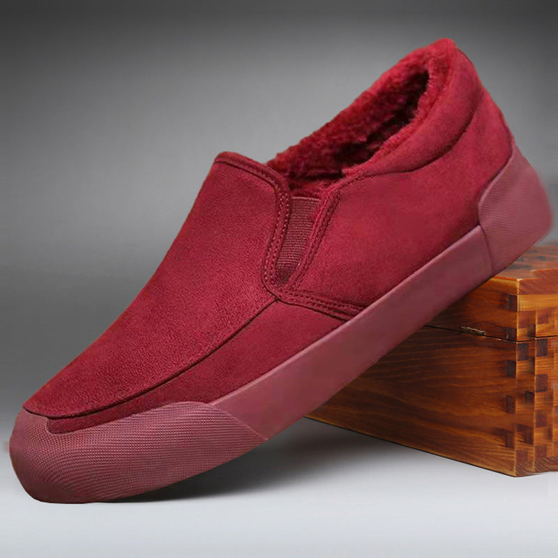 Freizeitschuhe Stoff-Velours mit Fleecefutter – Bild 2 | LuxeStyle