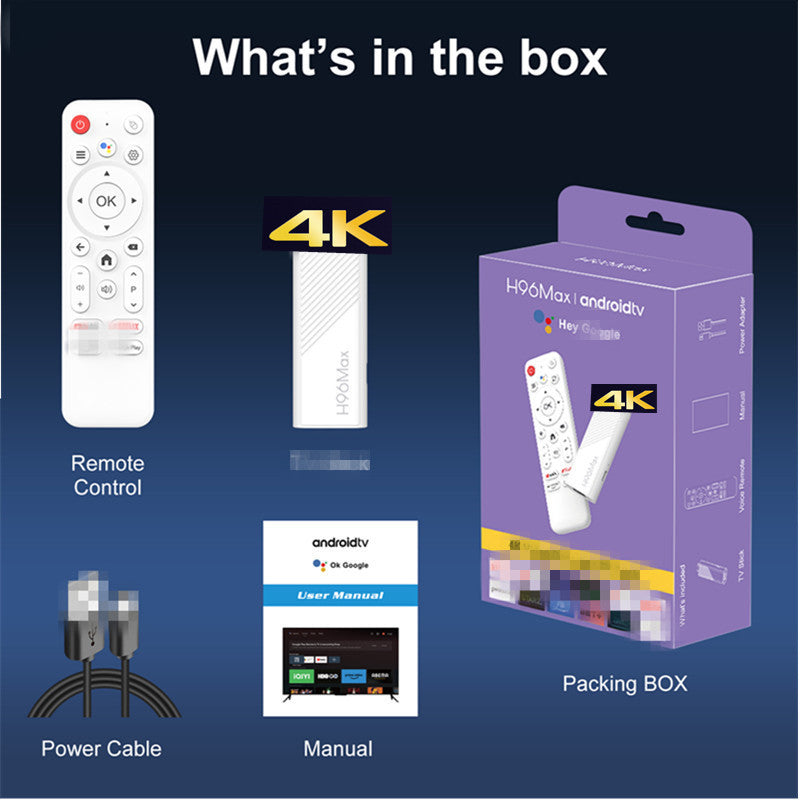 TV-Box mit Sprachfernbedienung