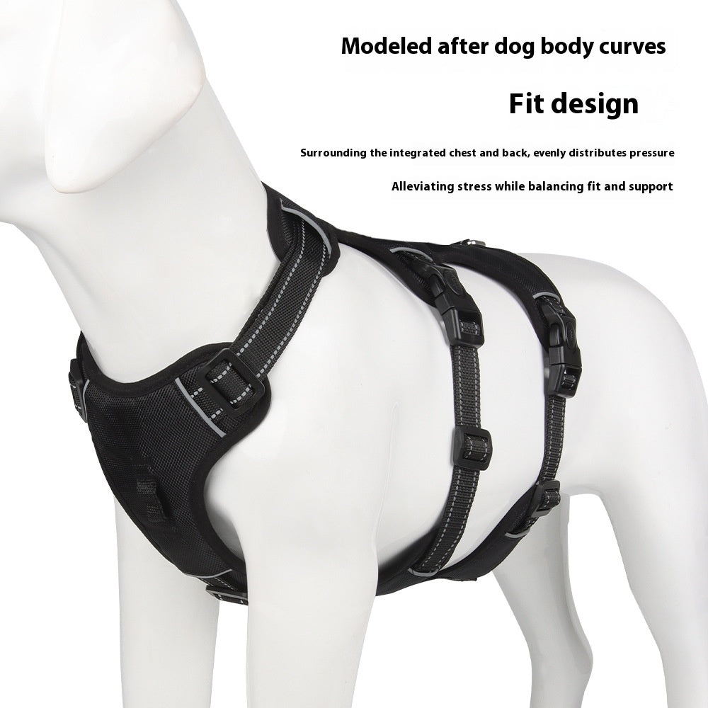 Robustes Brustgeschirr für grosse Hunde – Bild 7 | LuxeStyle
