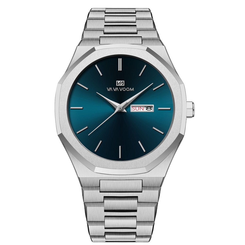Herrenuhr Stahlkette Business Casual