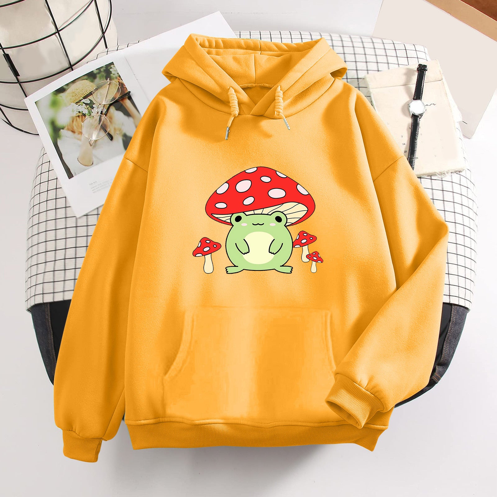 Retro Harajuku Hoodie für Damen und Herren