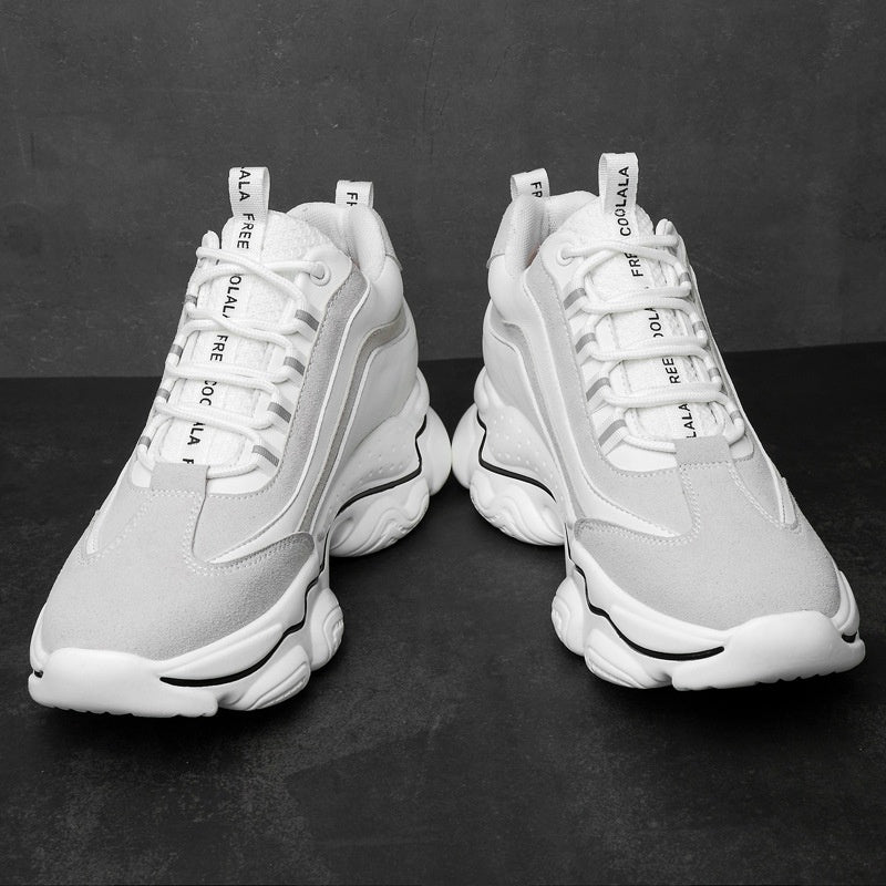Herren-Sneaker aus Leder und Mesh – Bild 4 | LuxeStyle