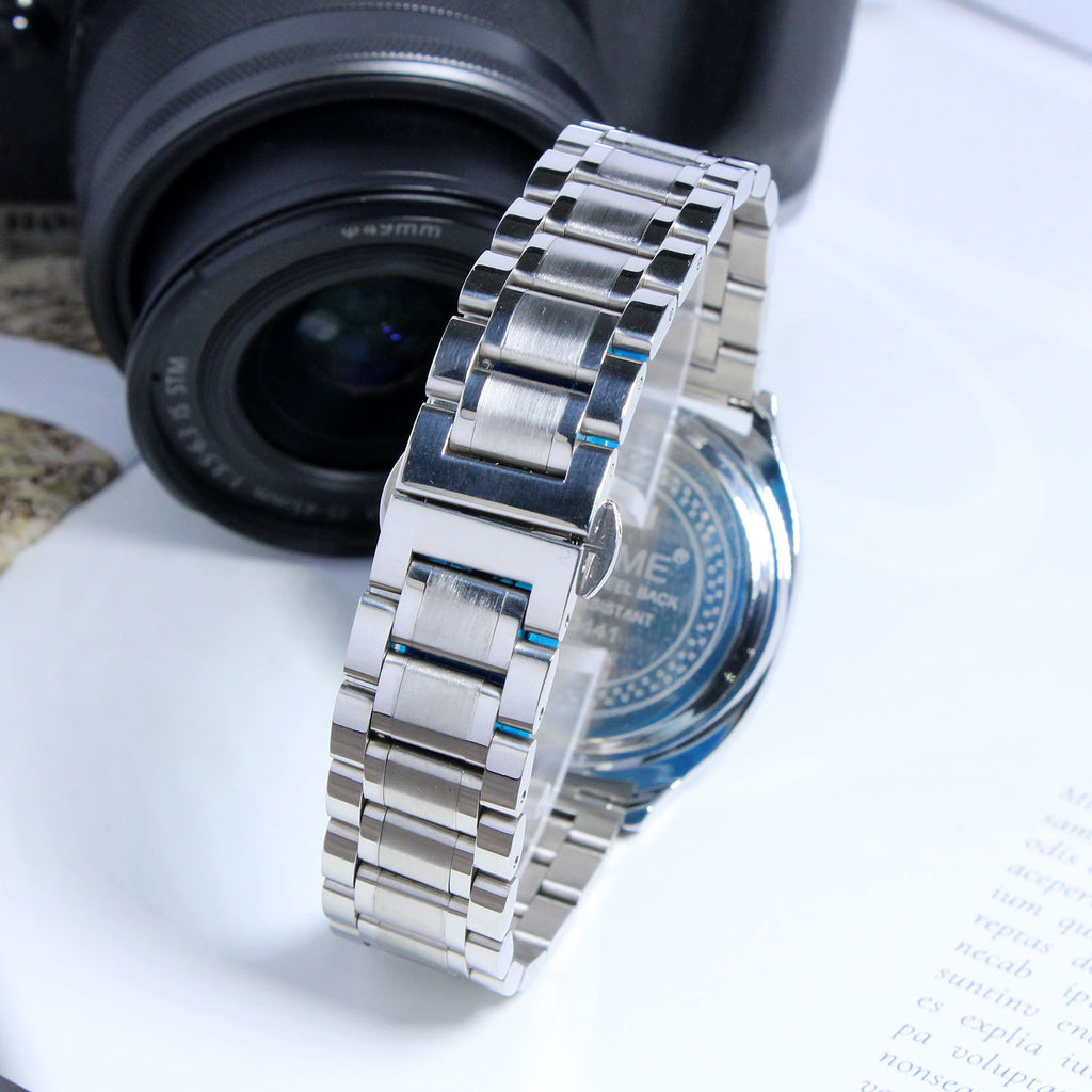 Retro Fashion Herren Digital-Zeigeruhr
