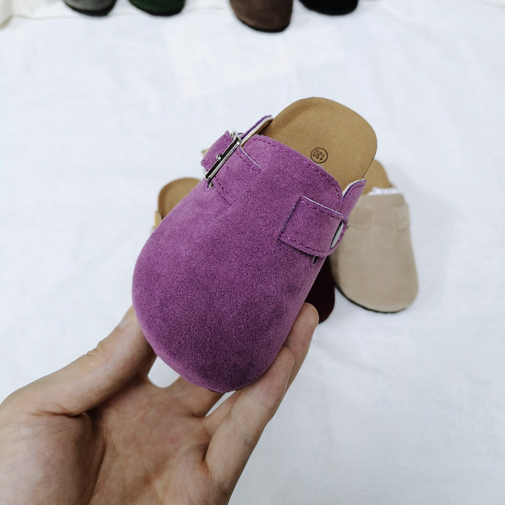 Kork-Babyschuhe für Mädchen mit Schnalle – Bild 11 | LuxeStyle