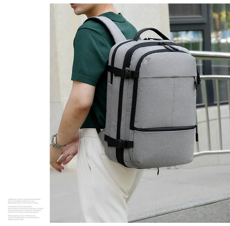 Wasserdichter, skalierbarer Reise-Rucksack – Bild 8 | LuxeStyle