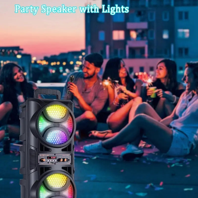 Party-Lautsprecher mit Bluetooth & Karaoke