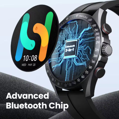 Smartwatch mit Silikonarmband