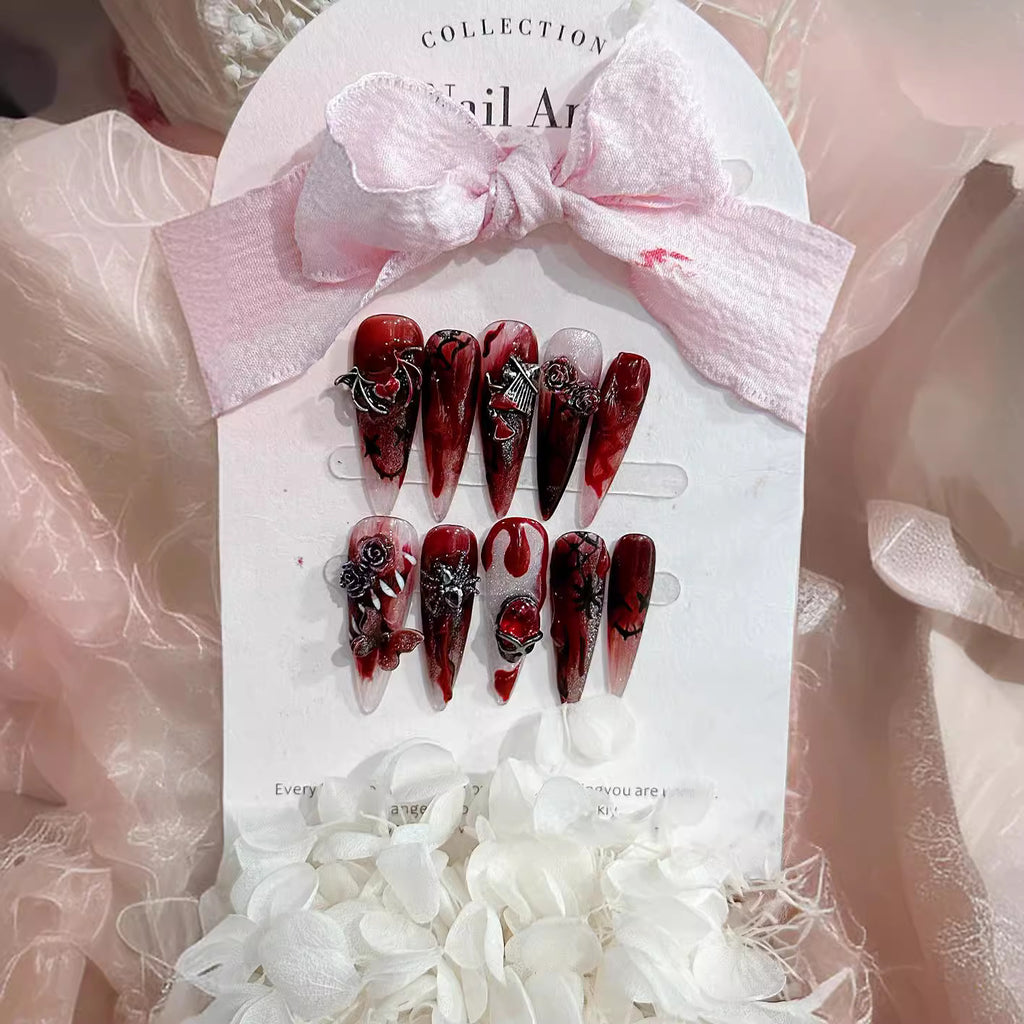 Abnehmbare Halloween-Nagelsticker – Bild 1 | LuxeStyle