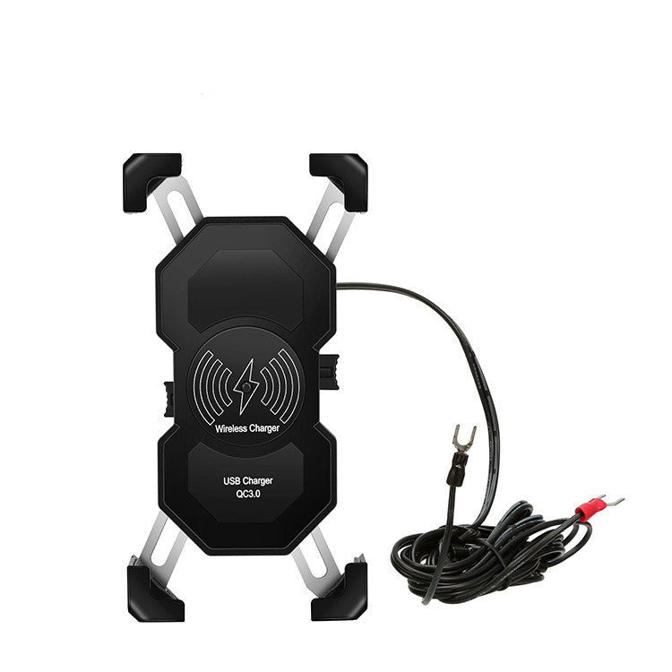 Kabelloser Lade-Halter fürs Motorrad