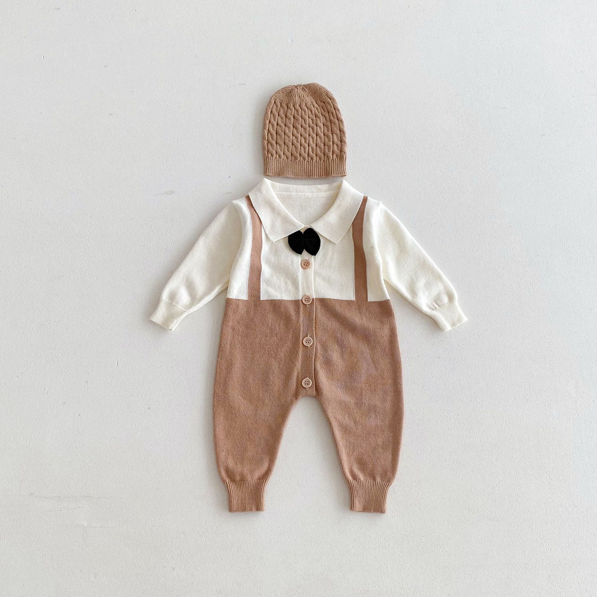 Baby Anzug mit Krawatte – Herbst & Winter – Bild 2 | LuxeStyle