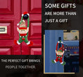 Weihnachtlicher Elf-Beschlag für Vorhang | LuxeStyle