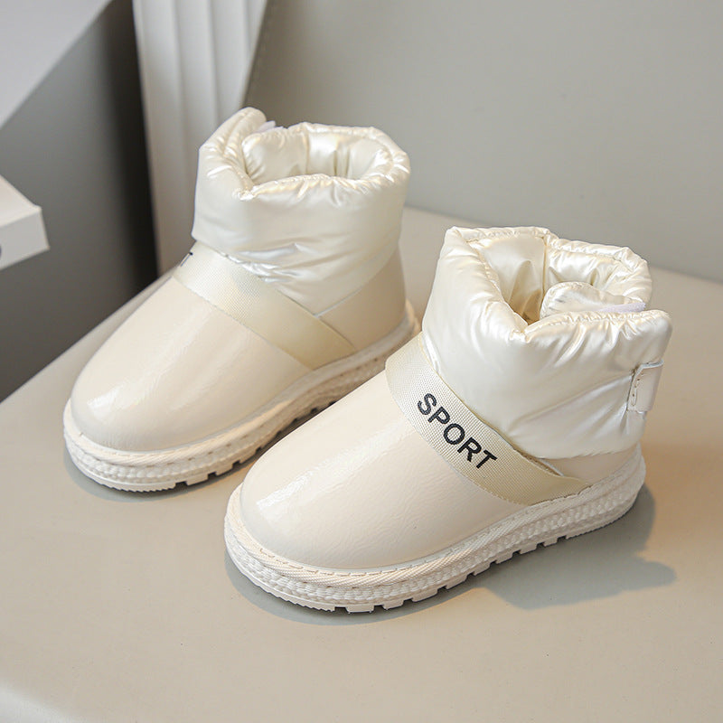 Warme, wasserdichte Schneestiefel für Kinder