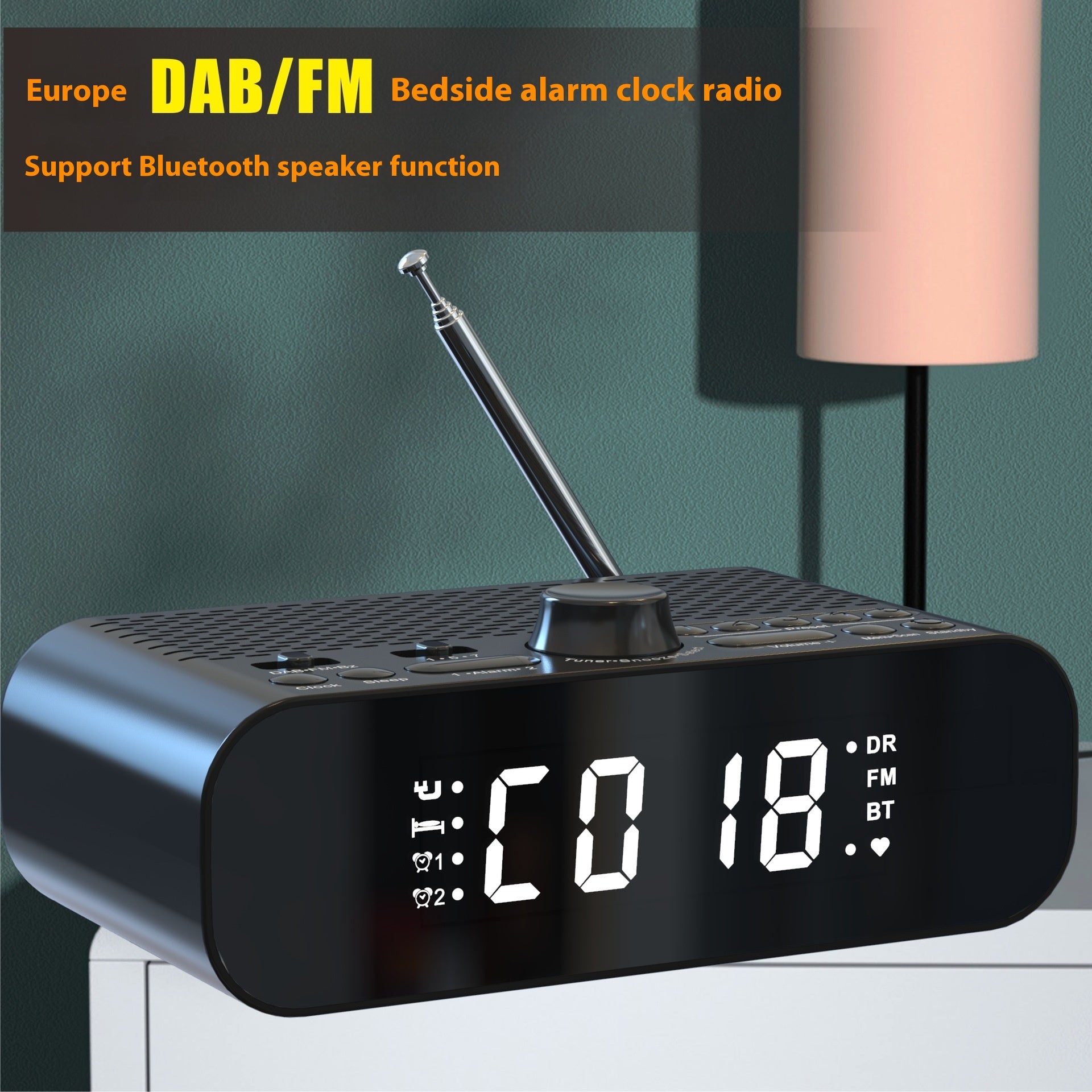Radio mit Bluetooth und HD-Display